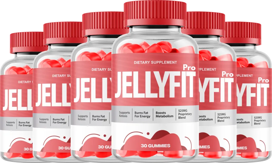 Six bottles of JellyFit Pro